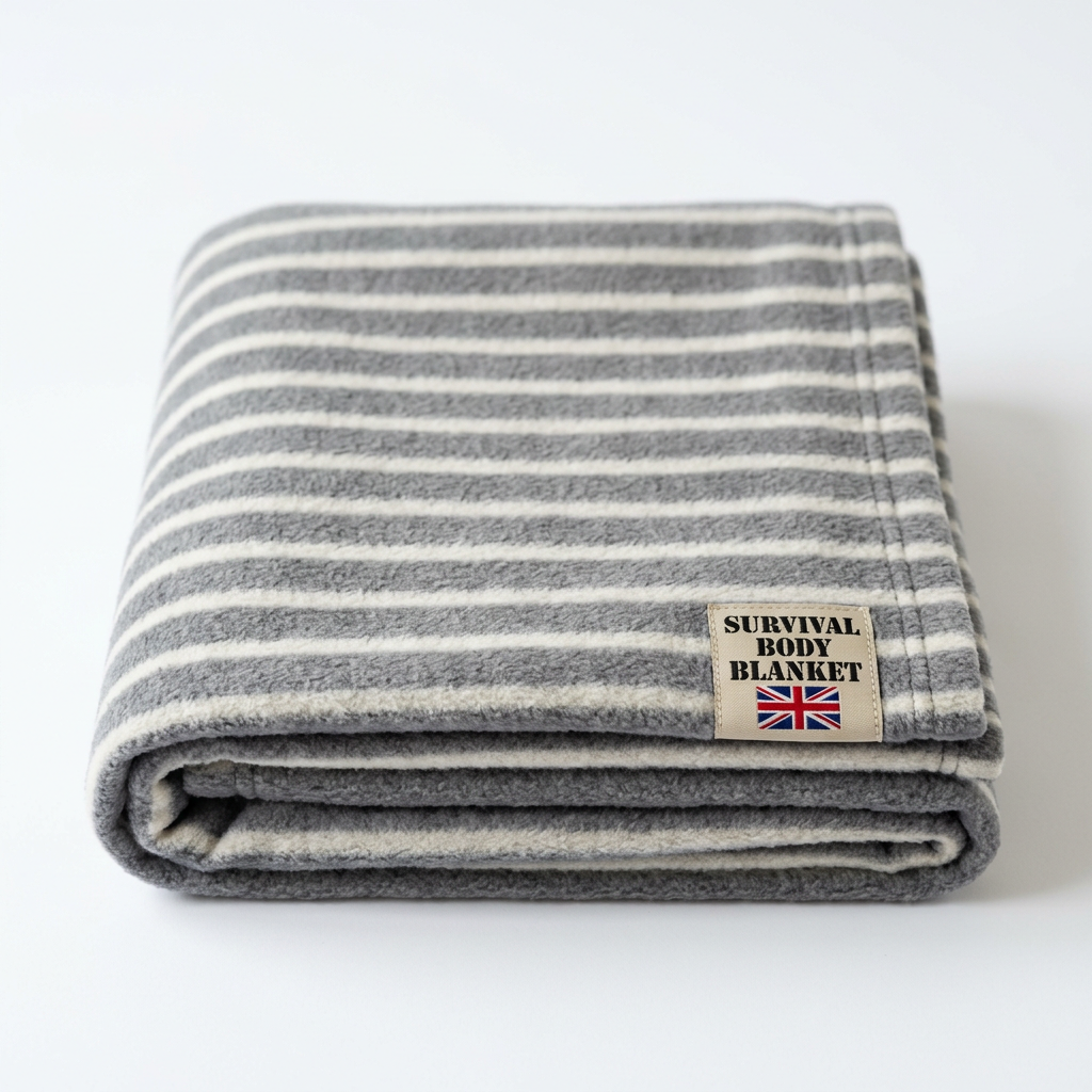 Army Grey Fleece Blanket